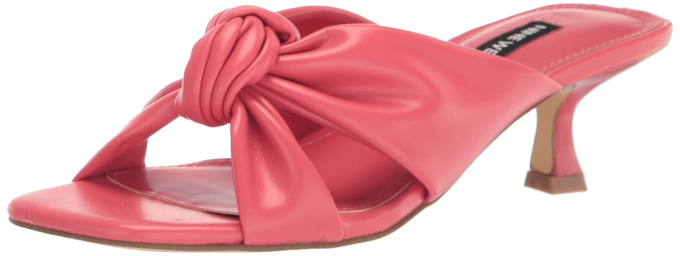 Nine West Dipa 3 Heeled Sandal in Pink | Lyst