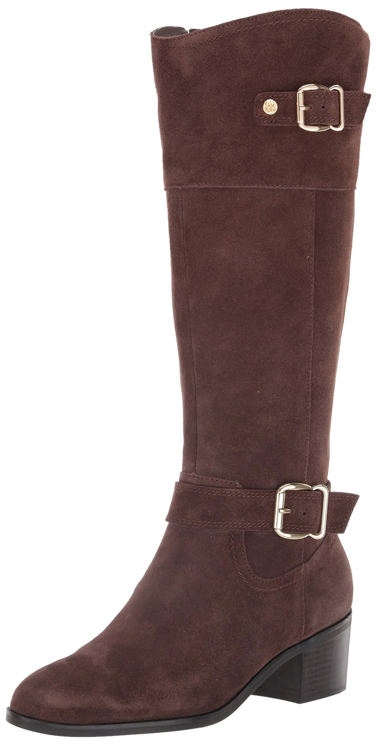 Bandolino Suede Footwear Pries Knee High Boot in Dark Chocolate (Brown) - Lyst