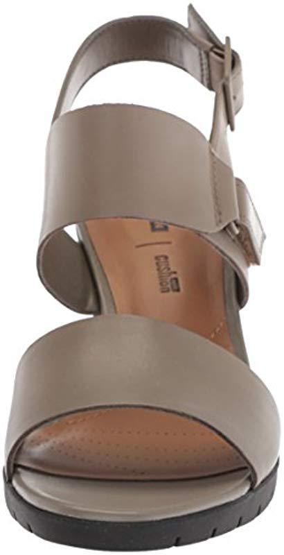 clarks women's kurtley shine platform