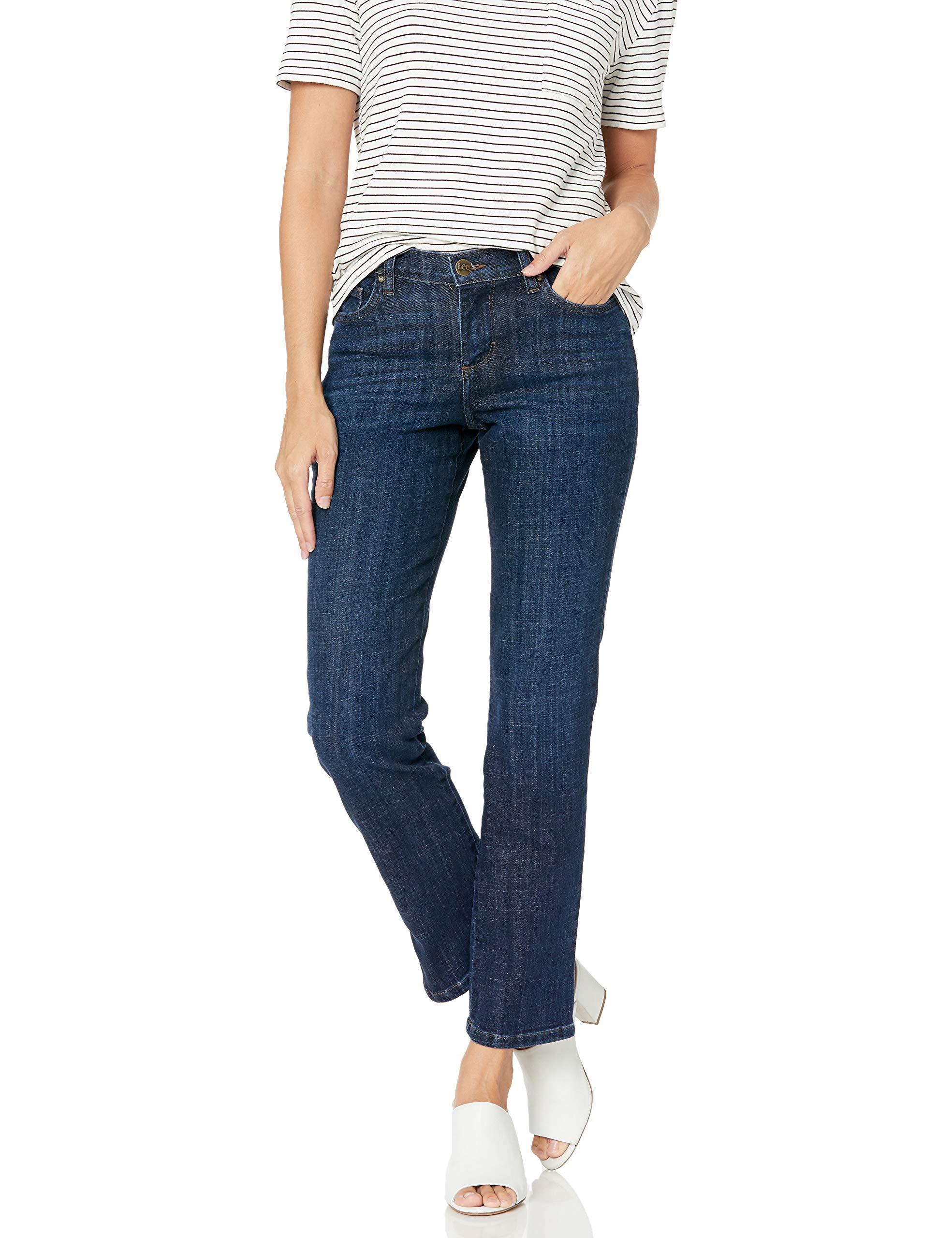 Lee Jeans Denim Relaxed Fit Straight Leg Jean in Blue - Save 41% - Lyst