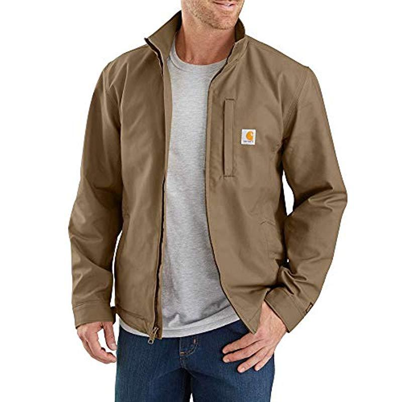Carhartt Cotton Quick Duck Cryder Foreman Jacket in Brown for Men - Lyst