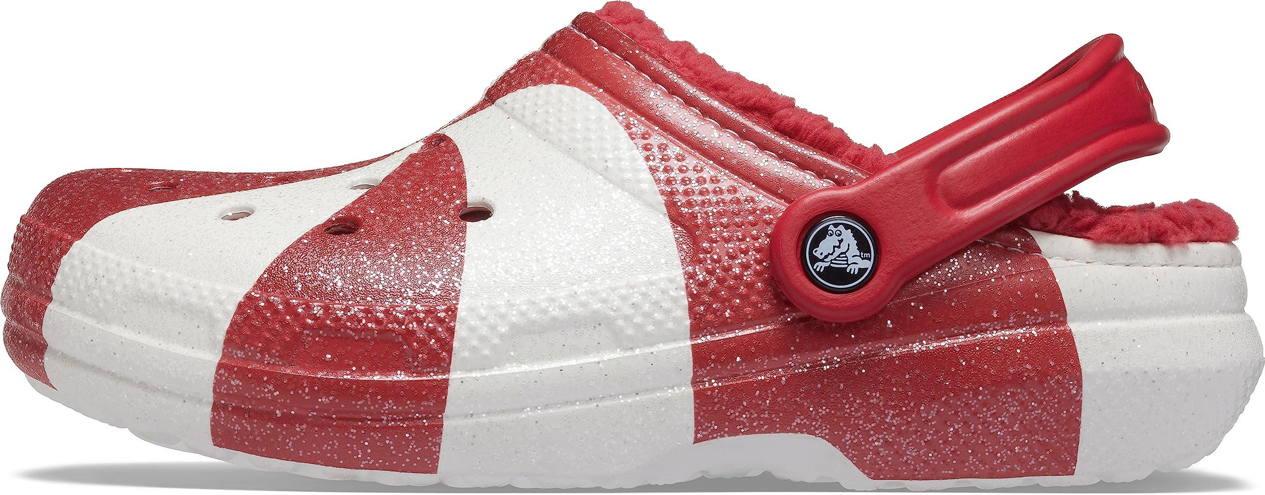 Crocs™ Classic Holiday Lined Clogs in Red Lyst