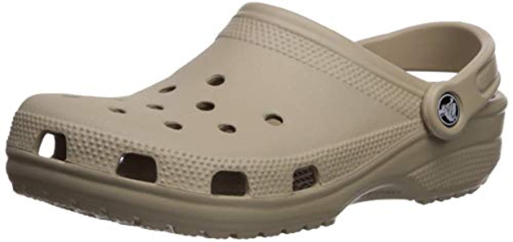 Crocs™ Unisex Adults' Classic Clogs in Beige (Cobblestone) (Natural) | Lyst