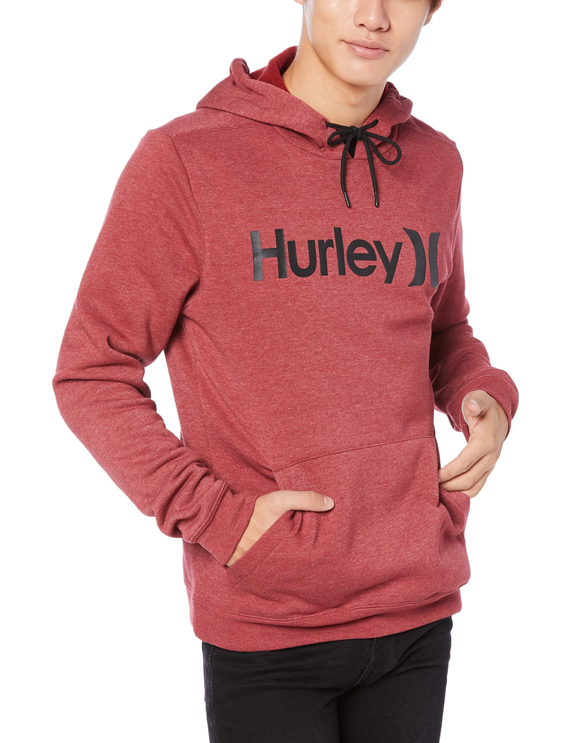 red hurley hoodie