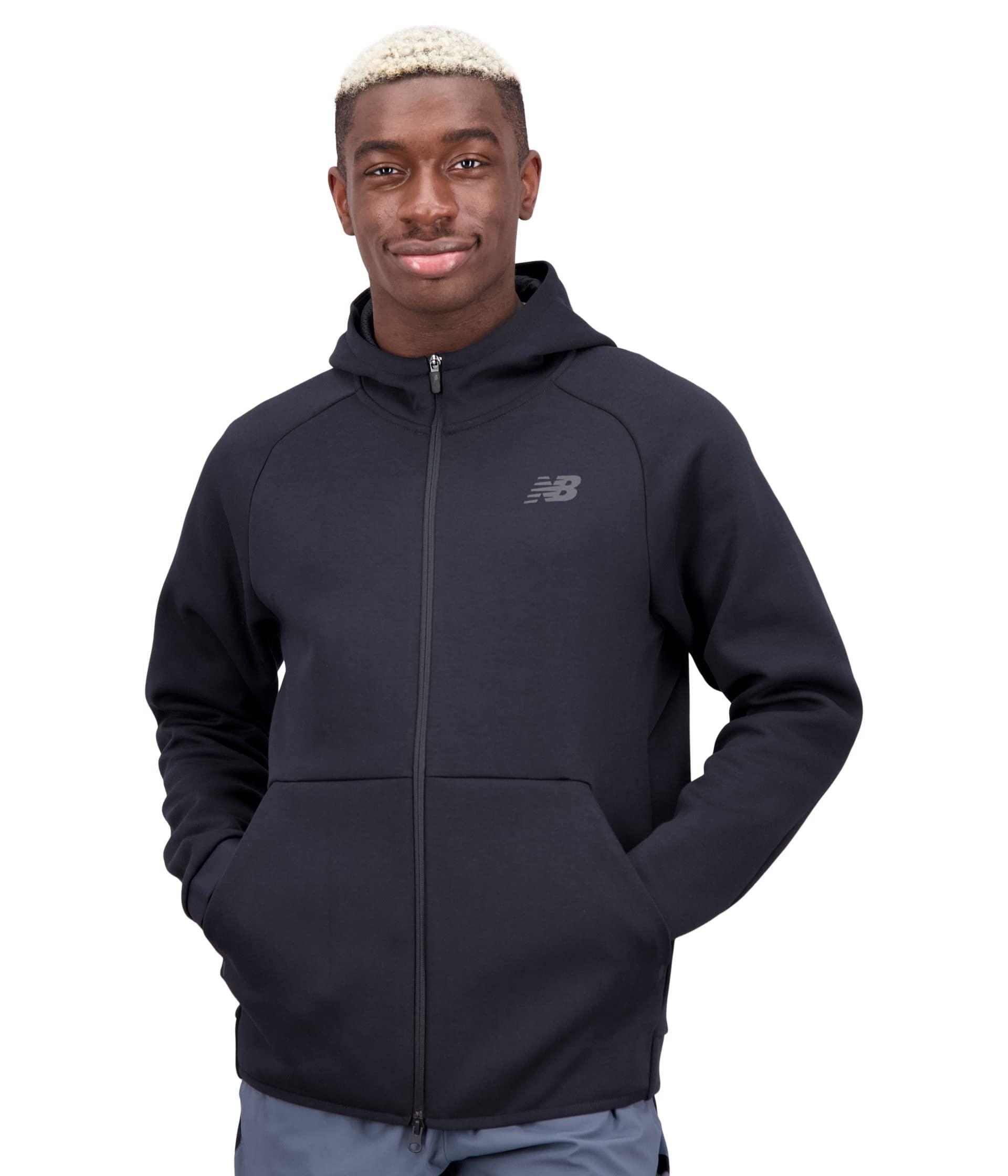 New Balance R.w.t. Fleece Full Zip in Blue for Men Lyst UK