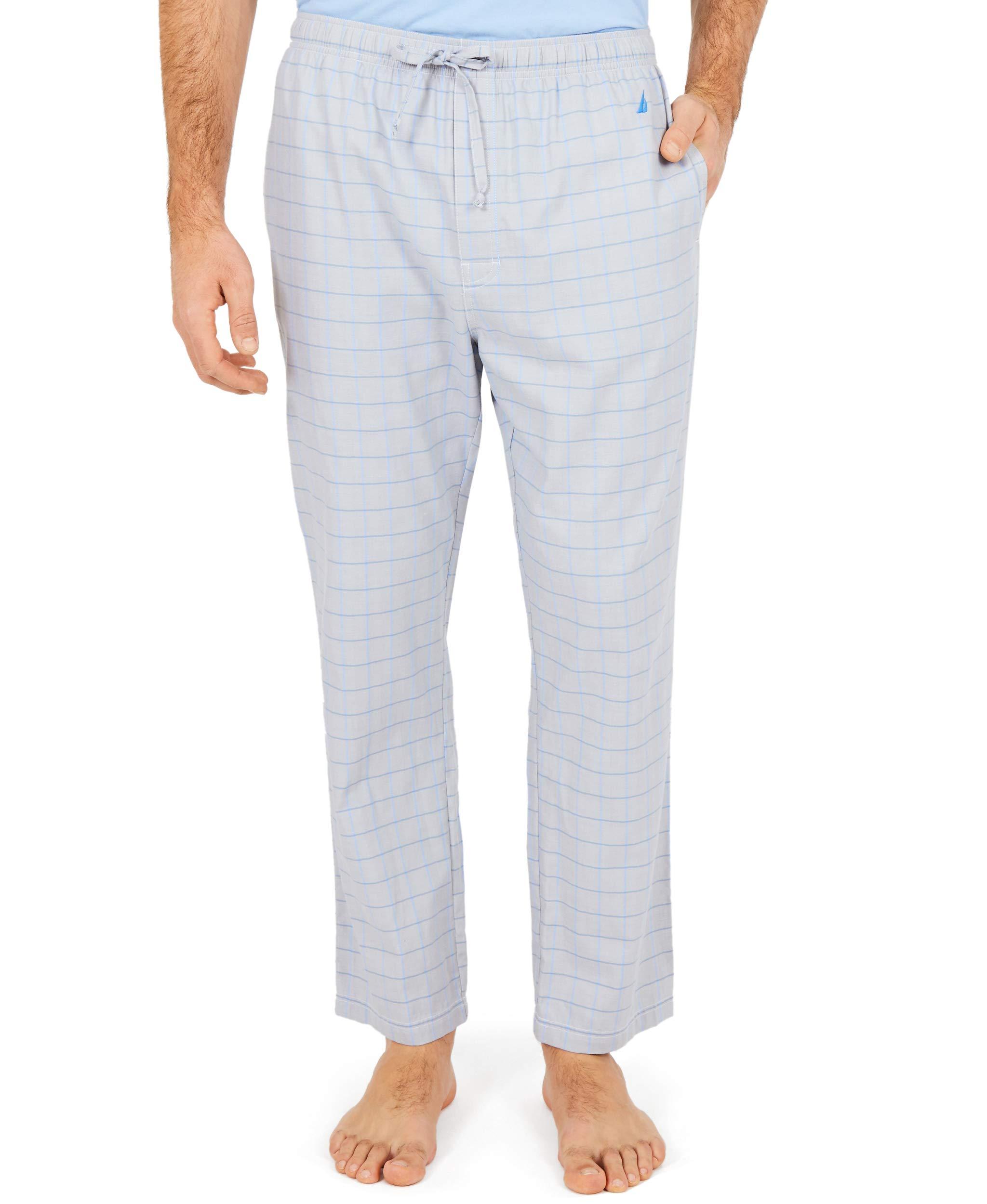 Nautica Soft Woven 100 Cotton Elastic Waistband Sleep Pajama Pant in