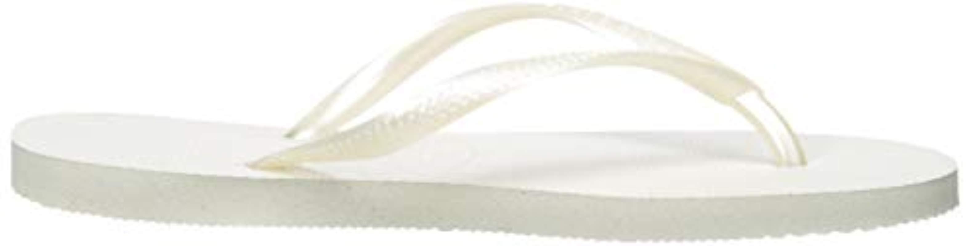 Havaianas Rubber Flip Sandal in White/Metallic (White) - Save 74% Lyst