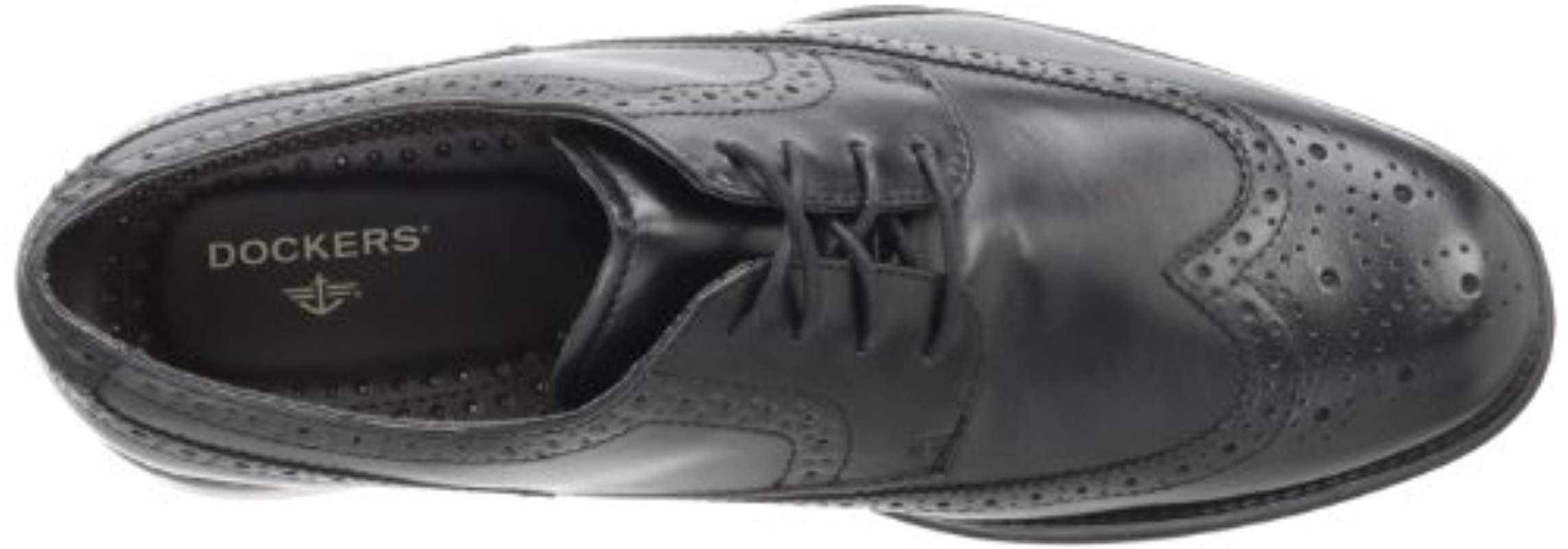 dockers men's moritz wingtip oxford