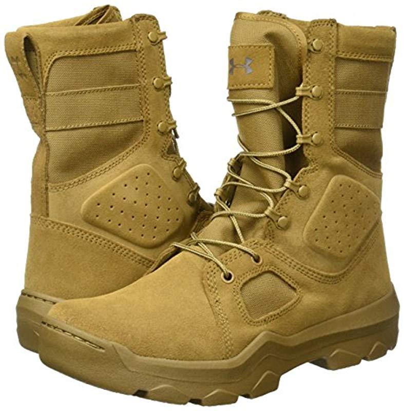 Under Armour Suede Fnp Tactical Military & Tactical Boot in Brown for