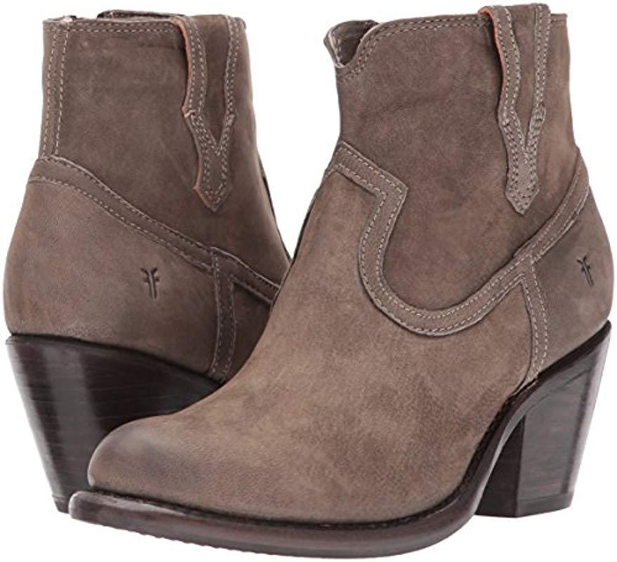 frye lillian western bootie