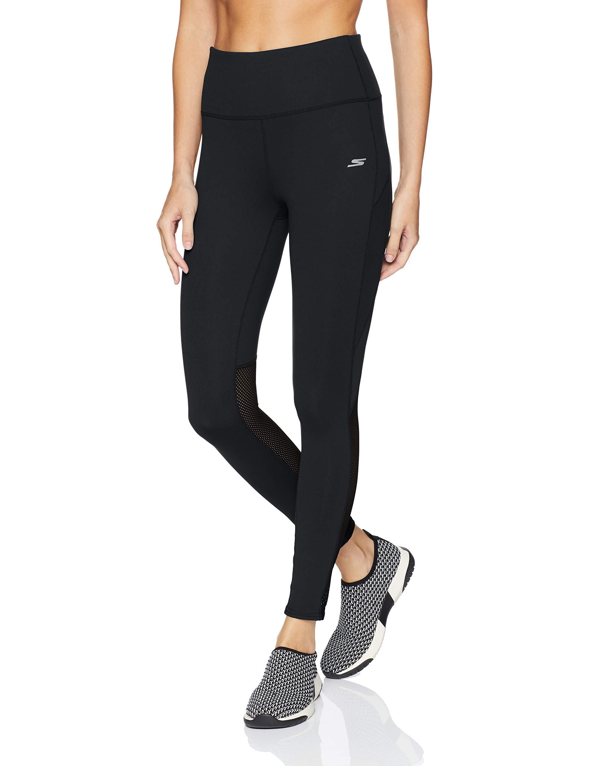 Skechers Juniper High Waisted Mesh Yoga Pant Athleisure