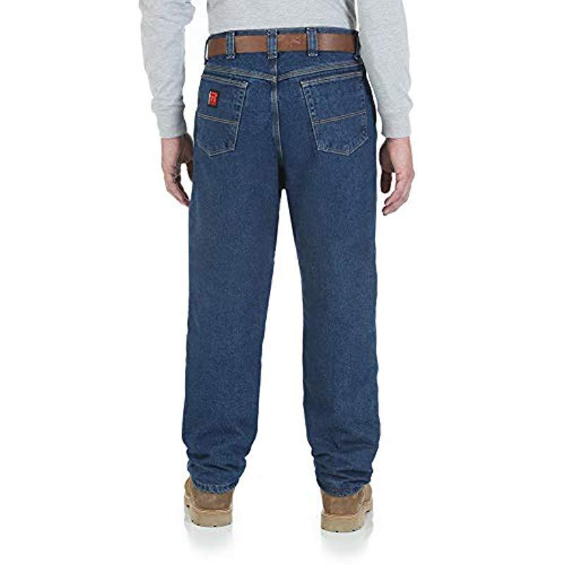 wrangler riggs fleece lined jeans