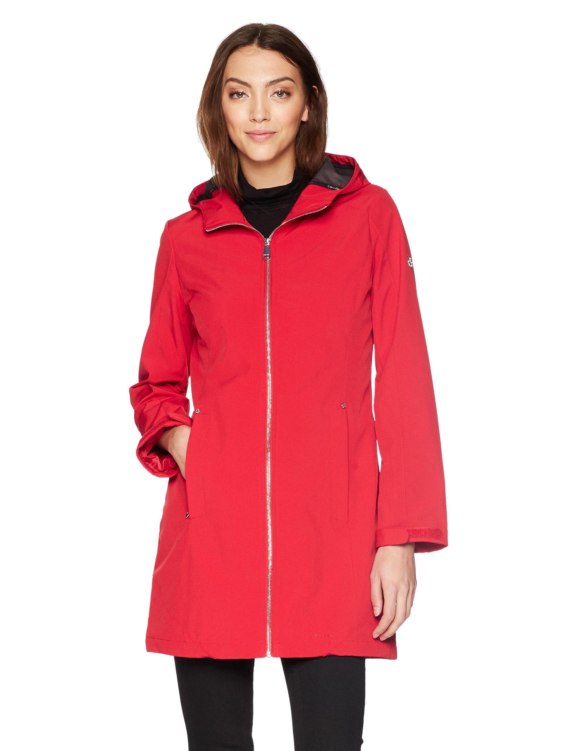 Calvin Klein Red Raincoat Sale, 56% OFF 