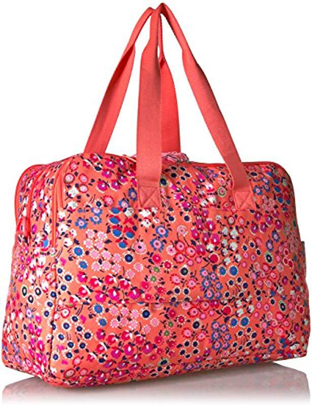 vera bradley lighten up travel bag
