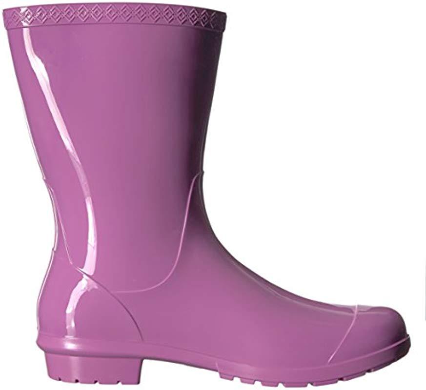 purple ugg rain boots