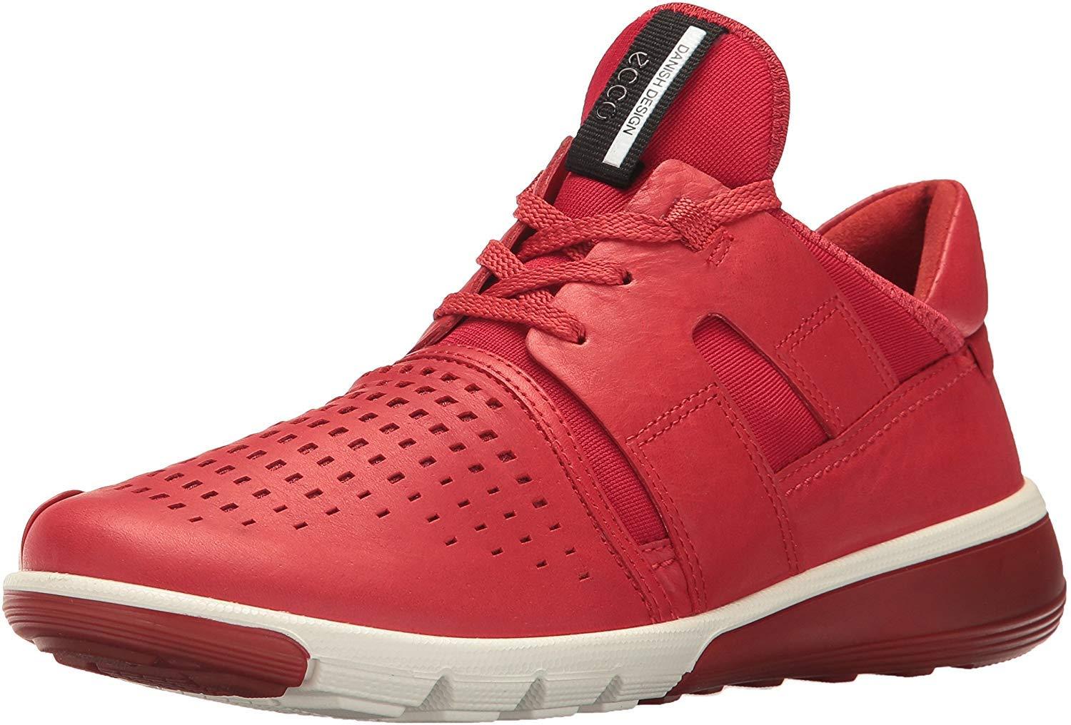 Ecco Leather 's Intrinsic 2 Hi-top Sneakers in Red - Lyst