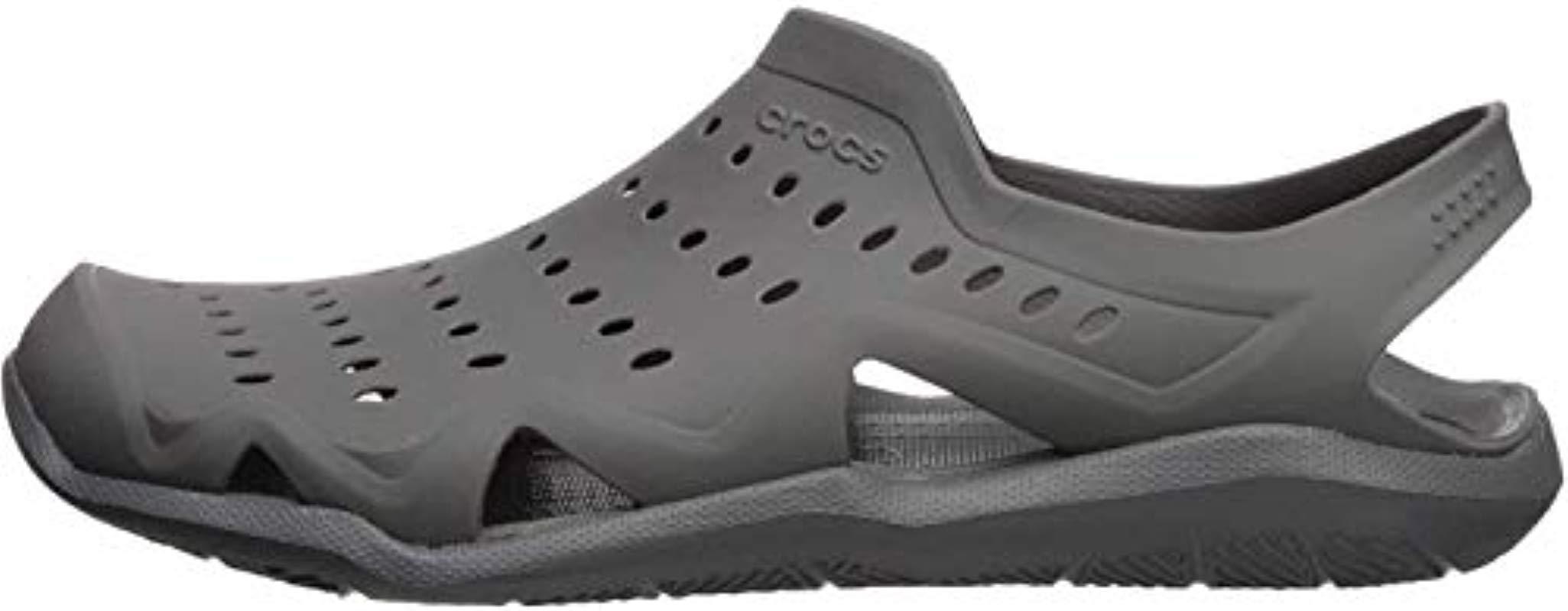 Crocs™ Swiftwater Wave Sports Sandals in Slate Grey (Gray) for Men ...