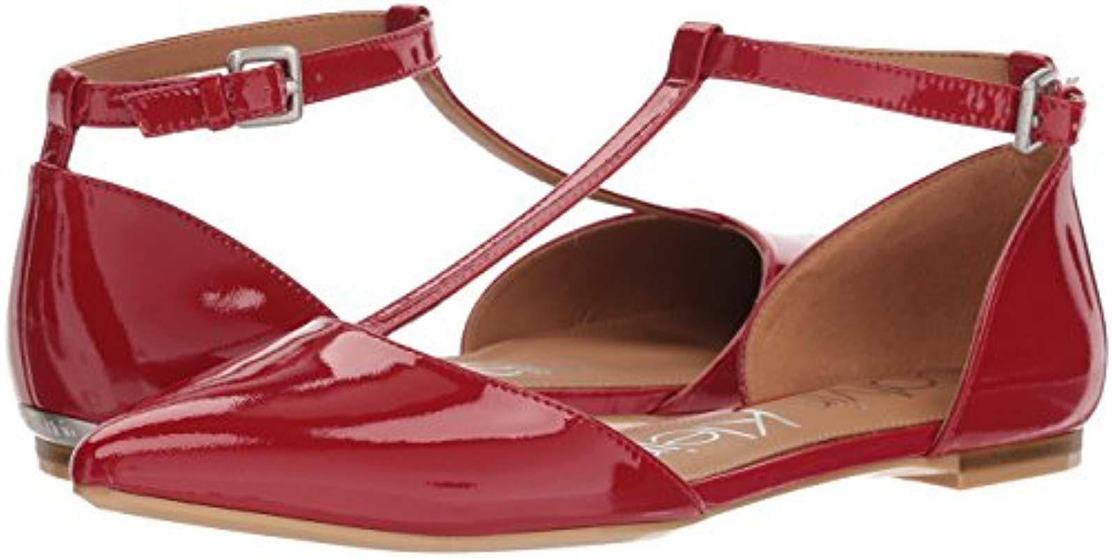 calvin klein women's ghita ballet flat