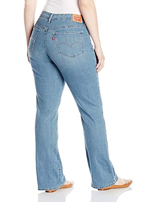 Levi's Denim Plus-size 315 Shaping Bootcut Jean in Blue - Lyst