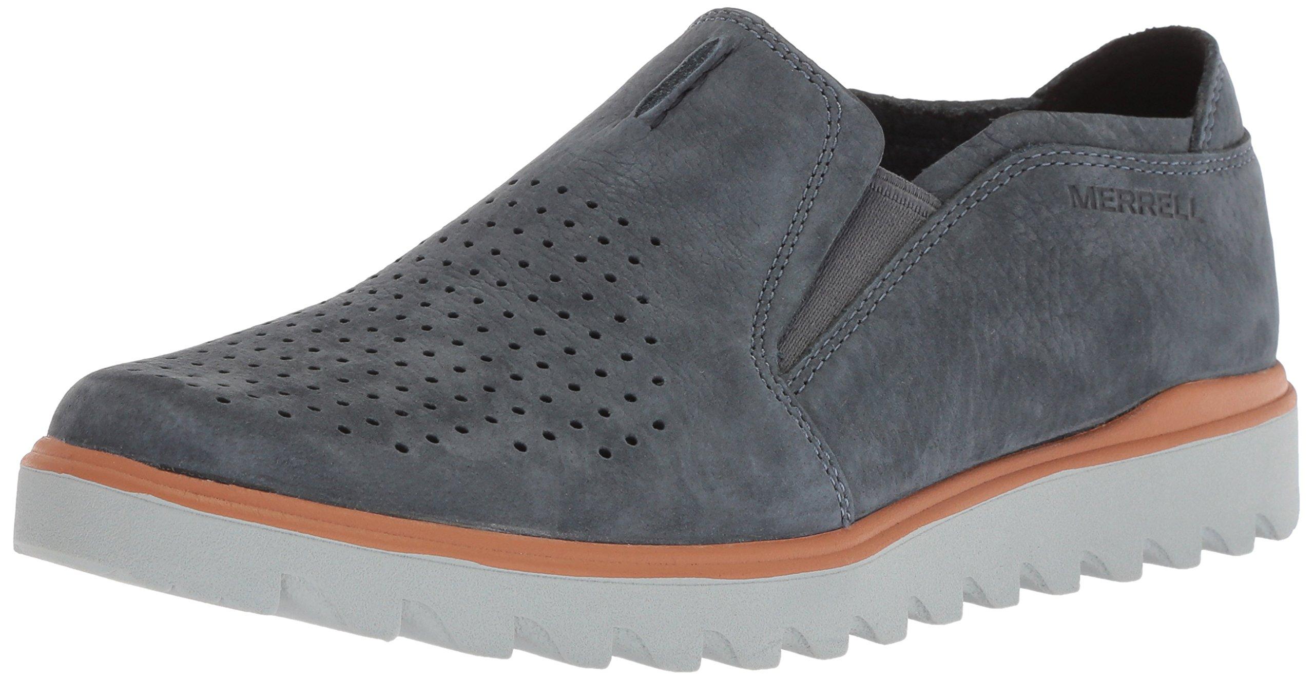 Merrell Leather Downtown Moc Sneaker in Slate (Blue) for Men - Save 1% ...