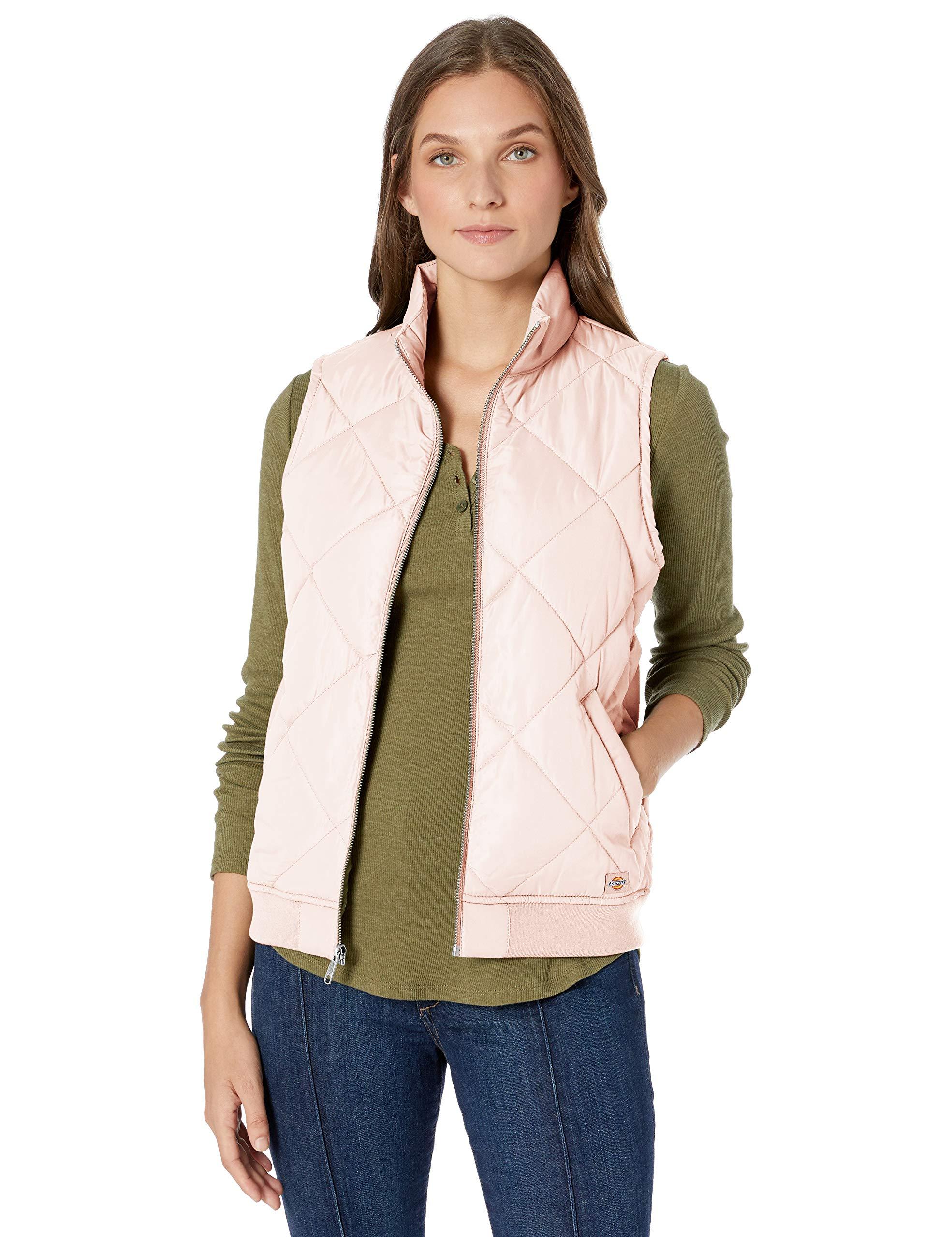 Dickies Synthetic Quilted Bomber Vest  Lyst