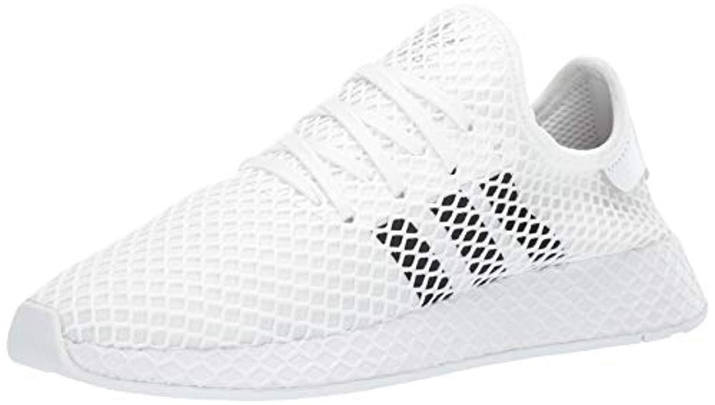adidas deerupt runner white mens