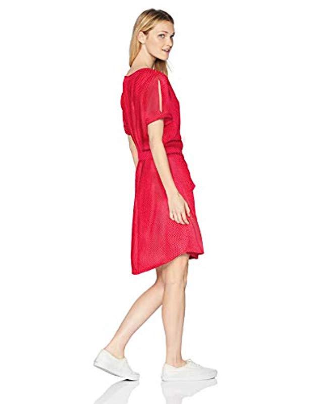 roxy women's monument view wrap dress