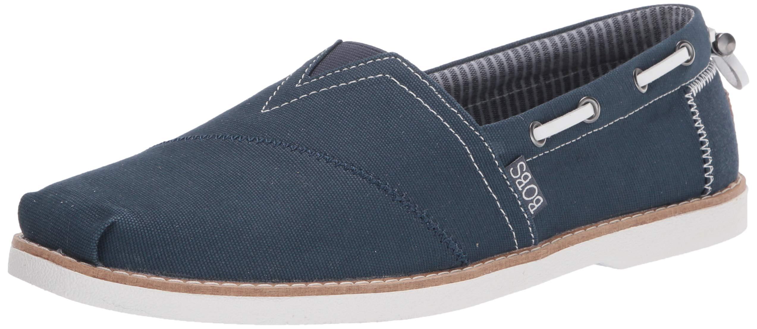 Skechers Bobs Chill Luxeindustrial Canvas Slip On Boat Skechers Bobs Chill Luxeindustrial Canvas Slip On Boat