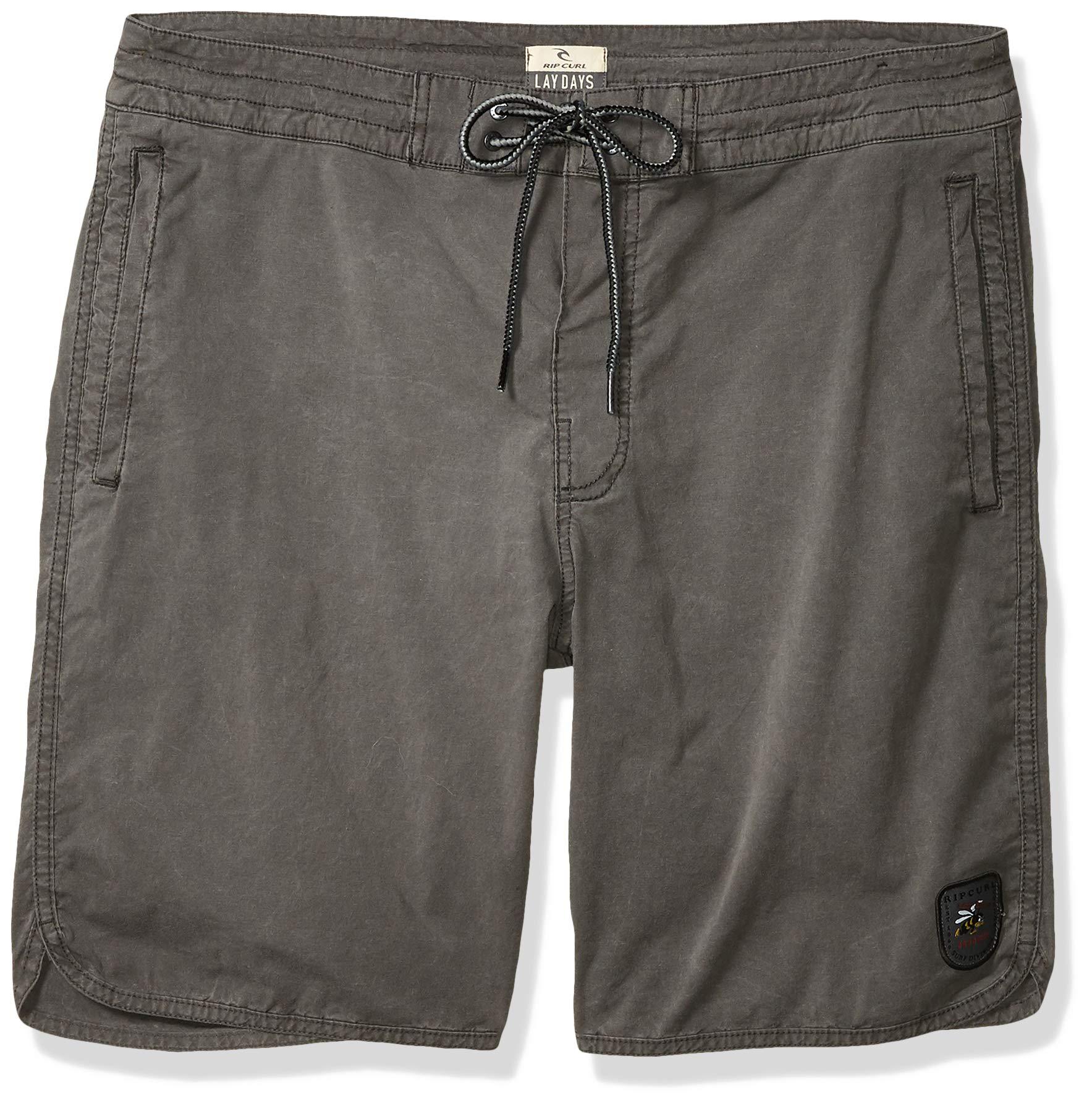 Rip Curl Apache Layday Side Pocket Boardshorts in Black for Men | Lyst