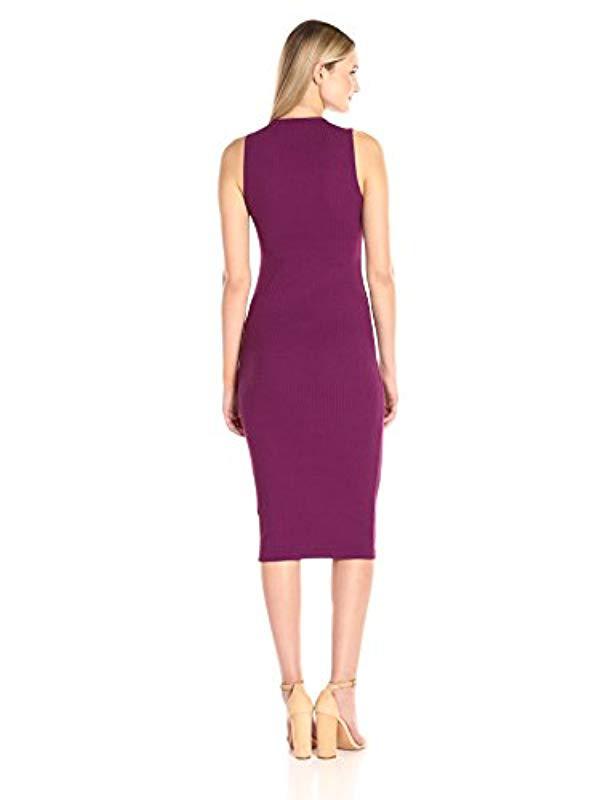 guess purple dress