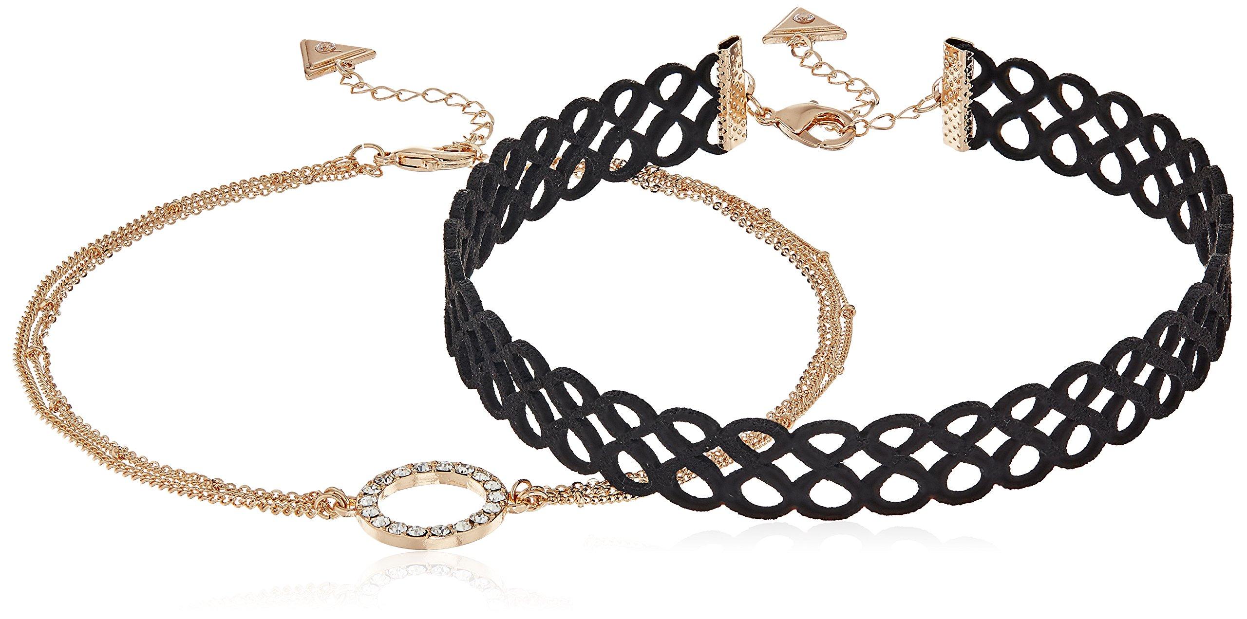 guess necklace circle