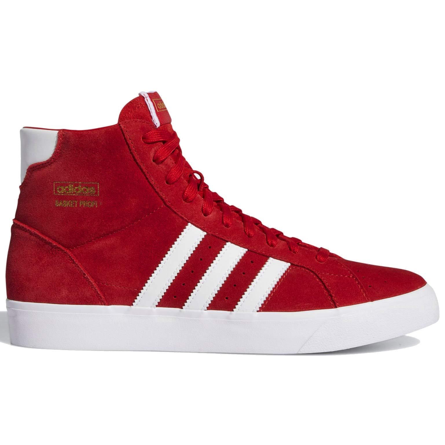 adidas Originals Mens Basket Profi Sneaker in Scarlet/White/Gold Metallic (Red) for Men Lyst