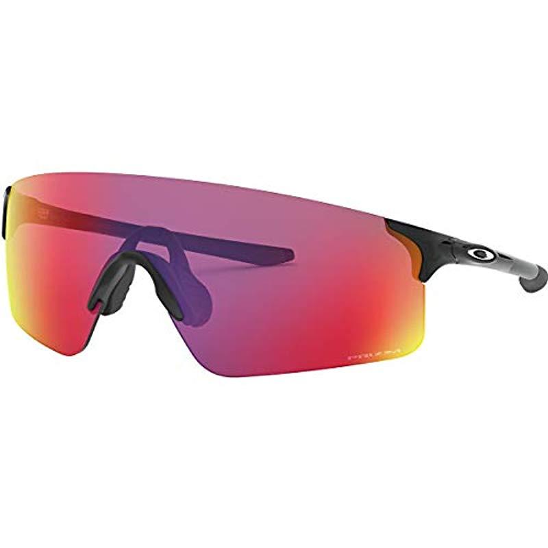 Oakley Men's Oo9454a Evzero Blades Asian Fit Rectangular Sunglasses