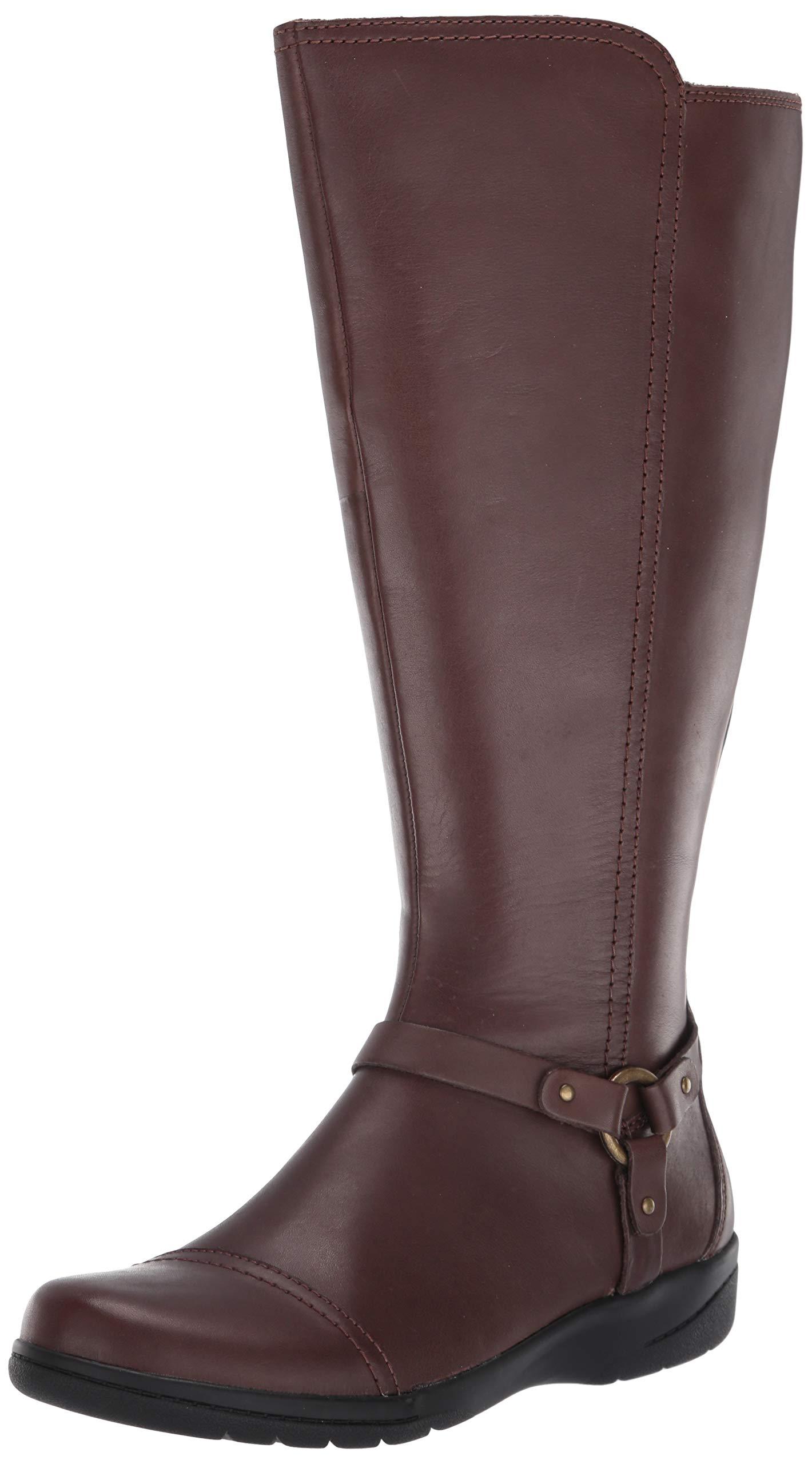 Clarks womens cheap wide calf boots