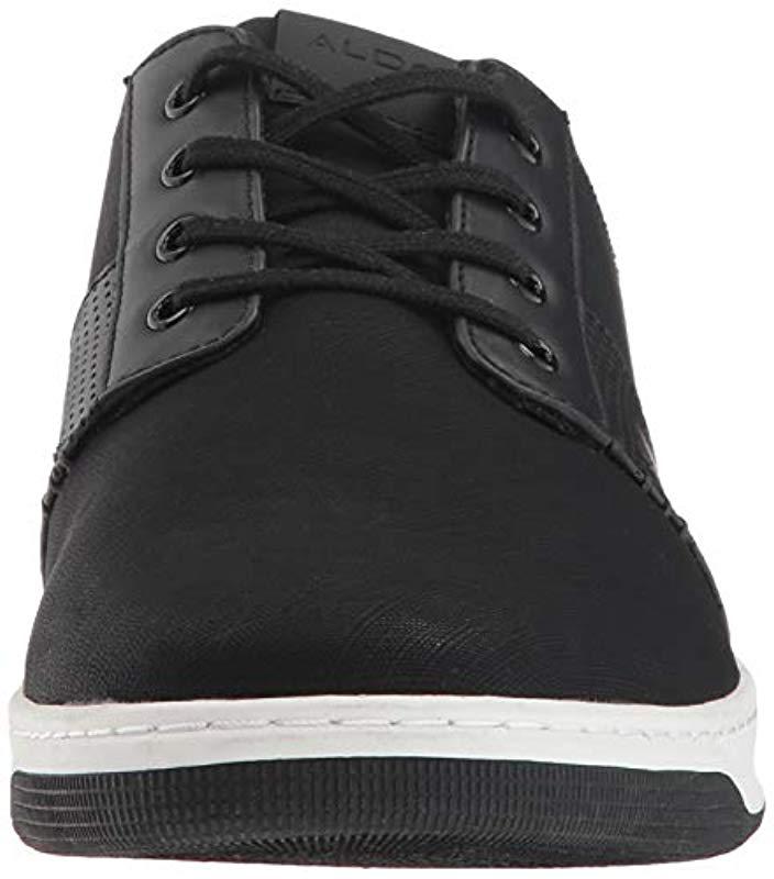 ALDO Prilide Sneaker in Black Leather 