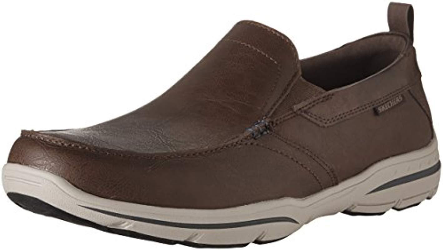 Skechers Harper-forde Driving Style Loafer in Chocolate (Brown) for Men ...