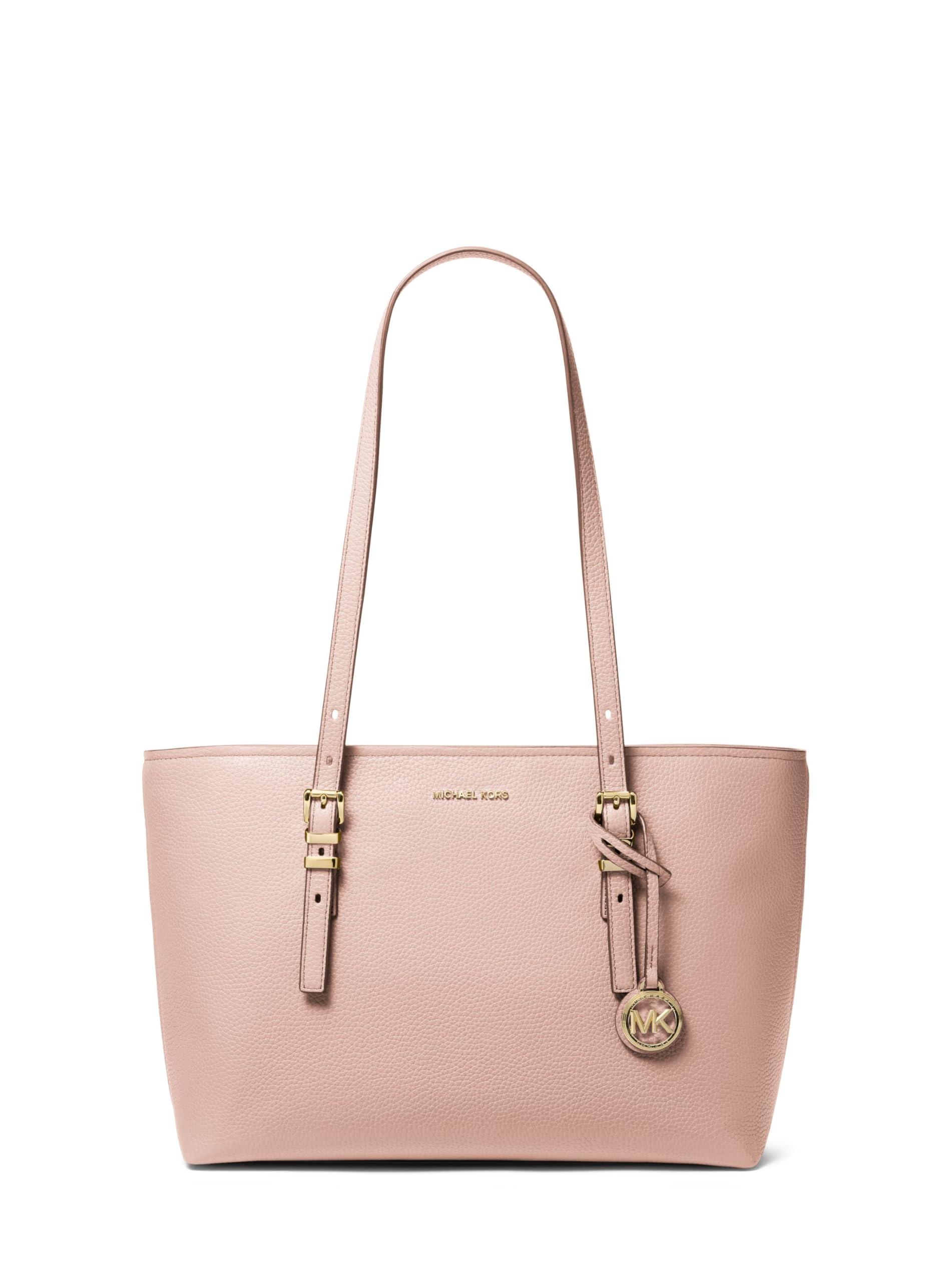 Soft Pink Michael Kors Tasche Braun Pink Leather Pinke Tasche