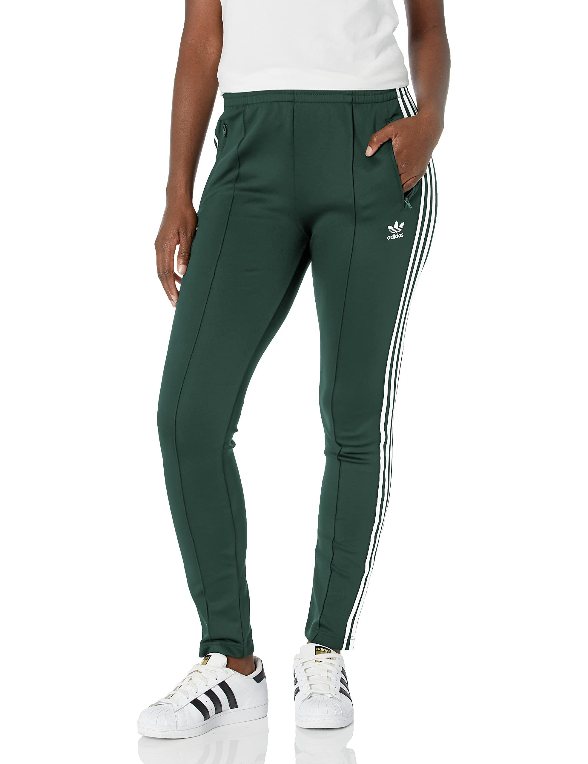 adidas Originals Superstar Track Pants in Green | Lyst