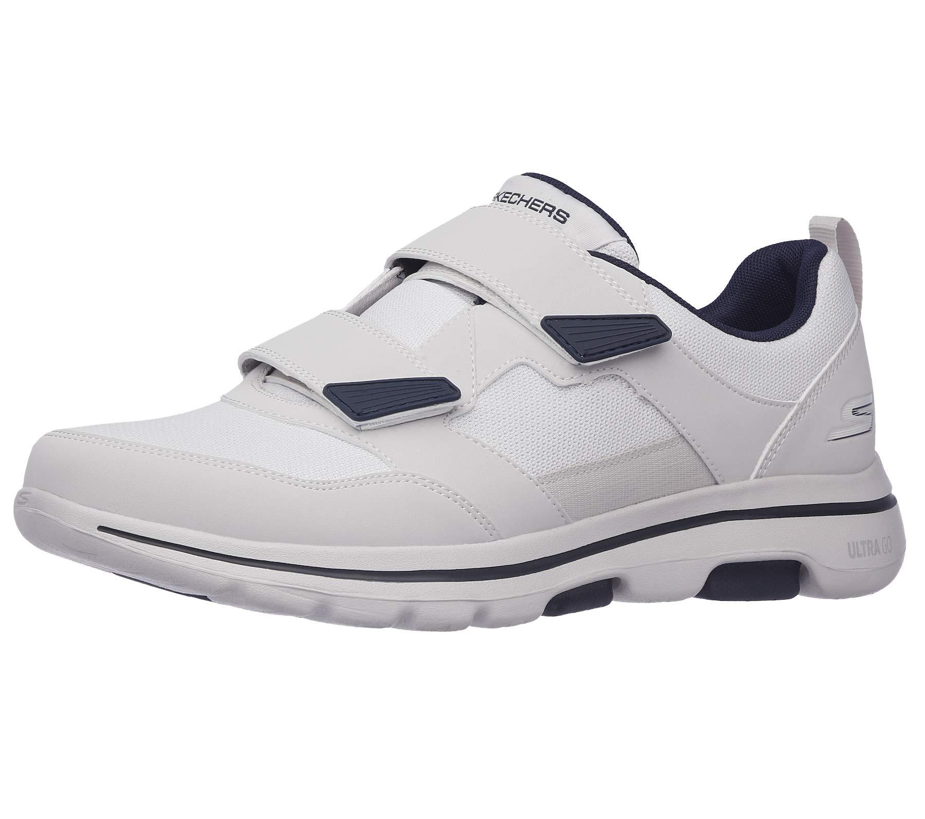 navy walking shoes