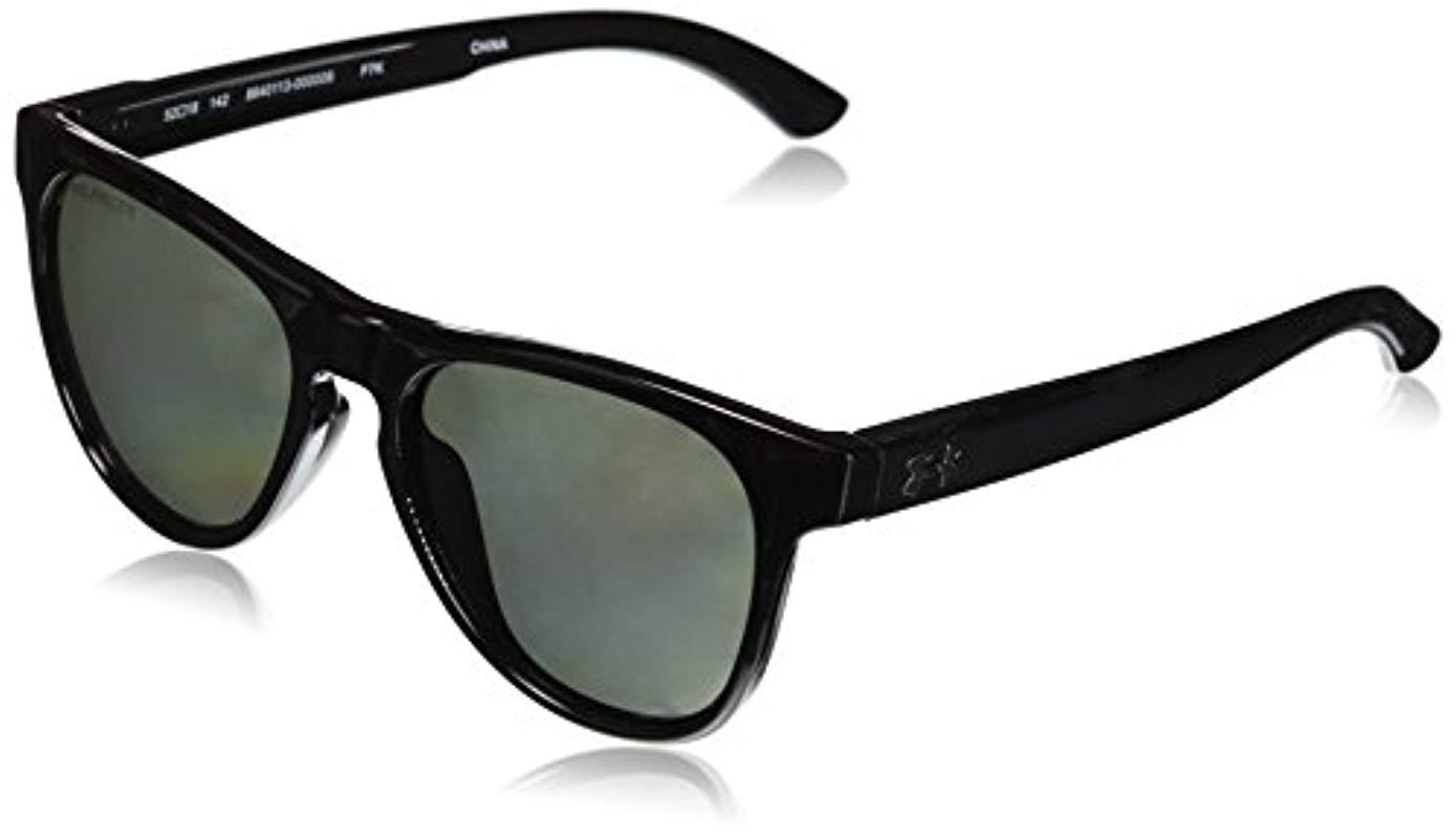 Synthetic Scheme Sunglasses in Black 
