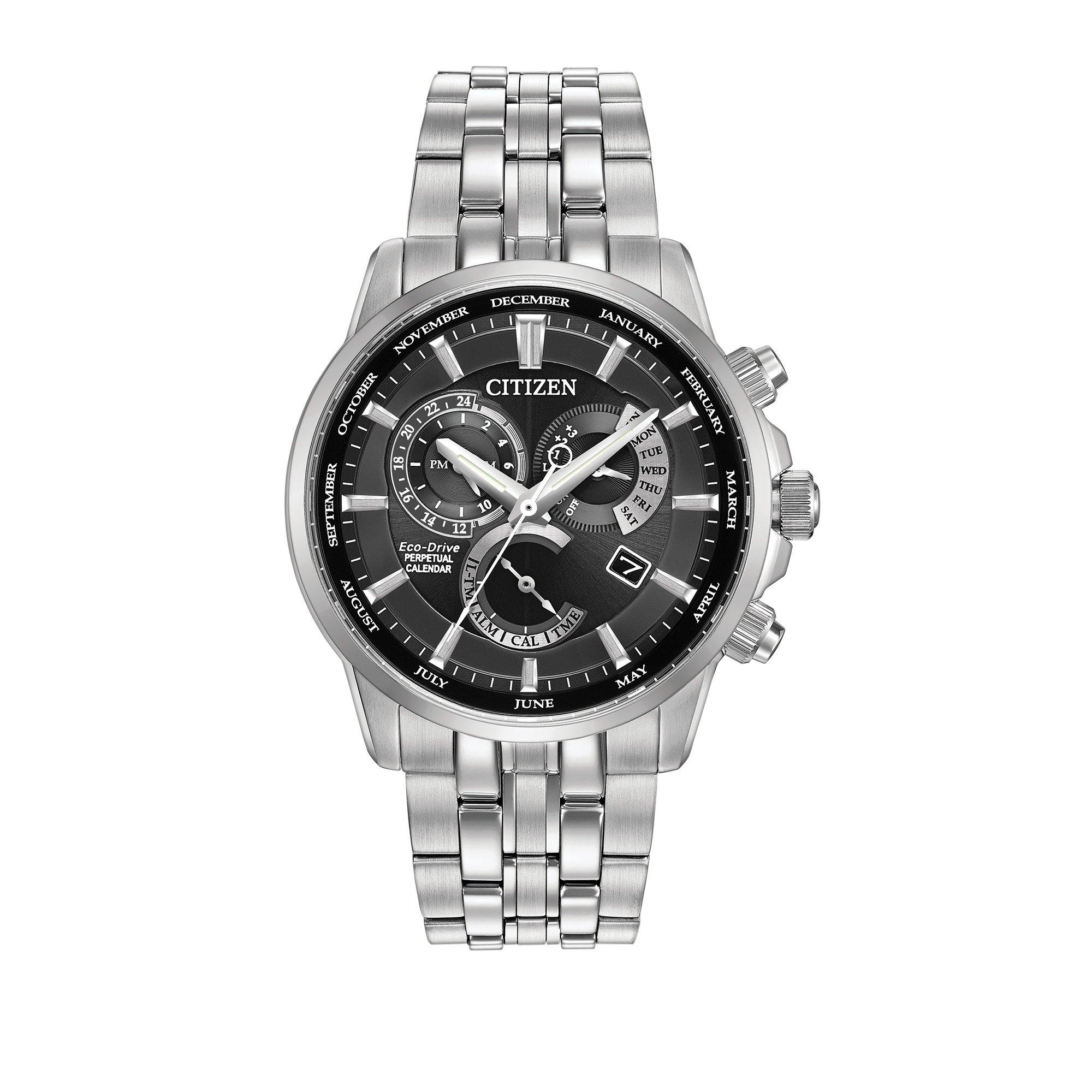 Citizen Eco-drive Perpetual Calendar Watch With Month/day/date in Metallic  for Men | Lyst