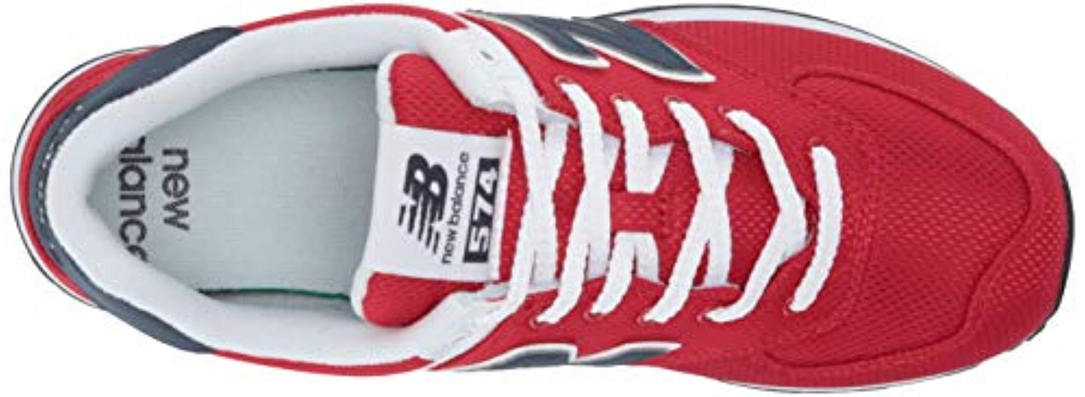 New Balance 574v2 Sneaker in Red for Men - Lyst