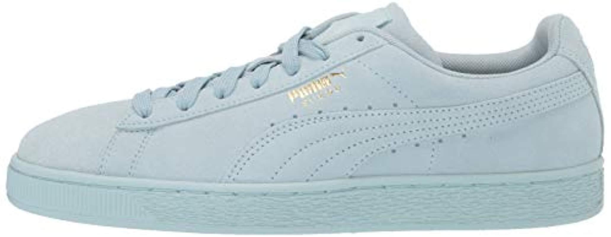 puma blue casual shoes