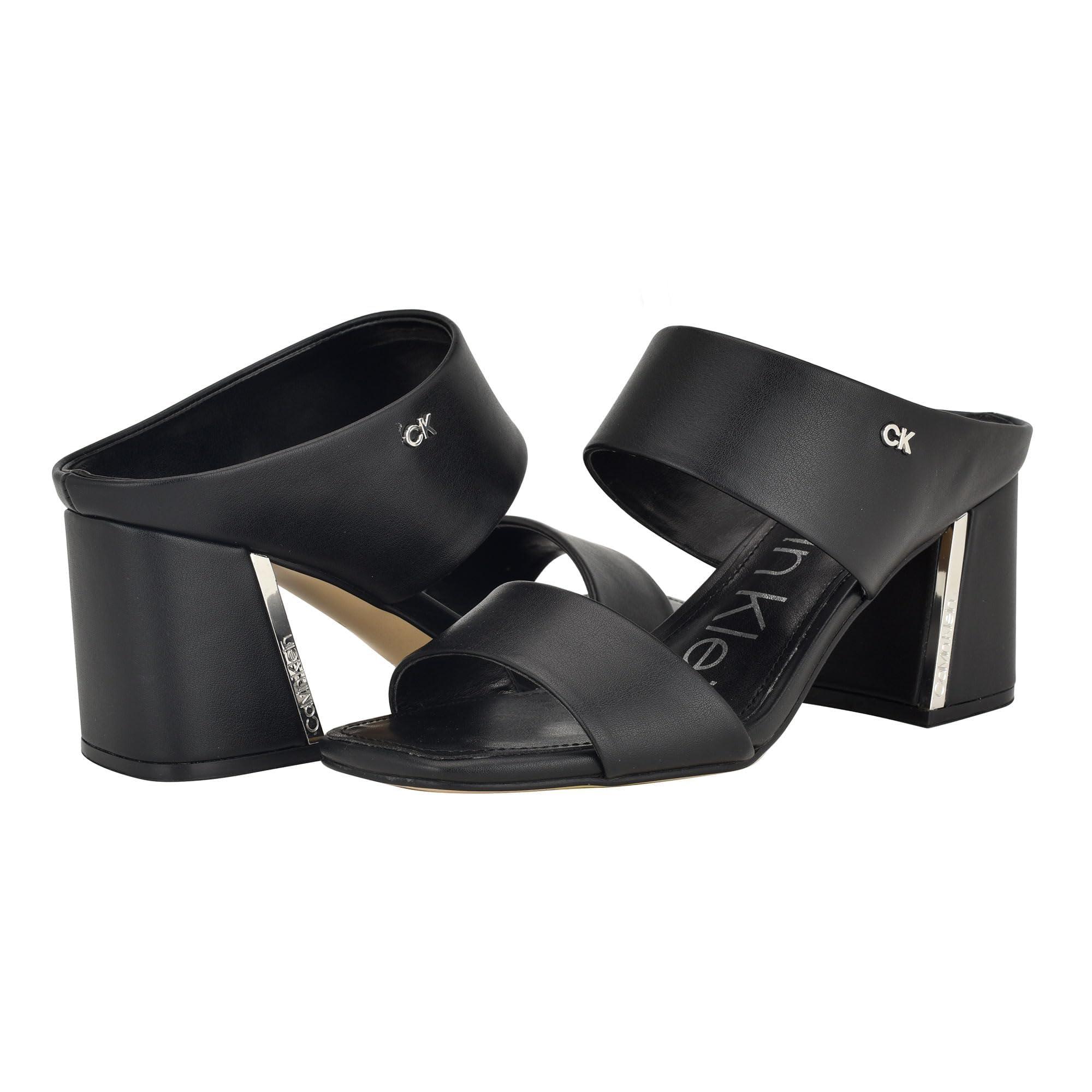 Calvin Klein Daniela Sandals Calvin Klein Henna Heeled Sandal In