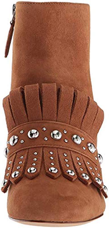 qamile block heel booties