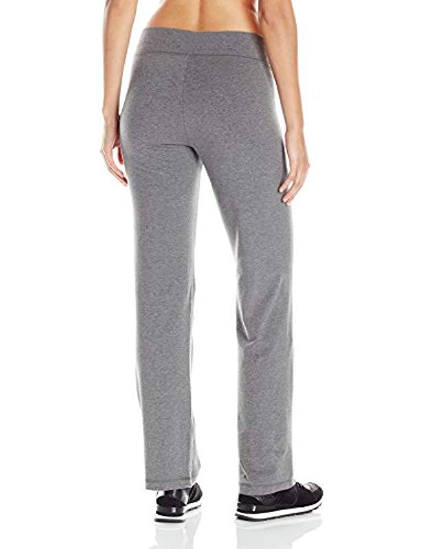 Danskin Sleek-fit Yoga Pant in Charcoal (Gray) - Save 35% - Lyst