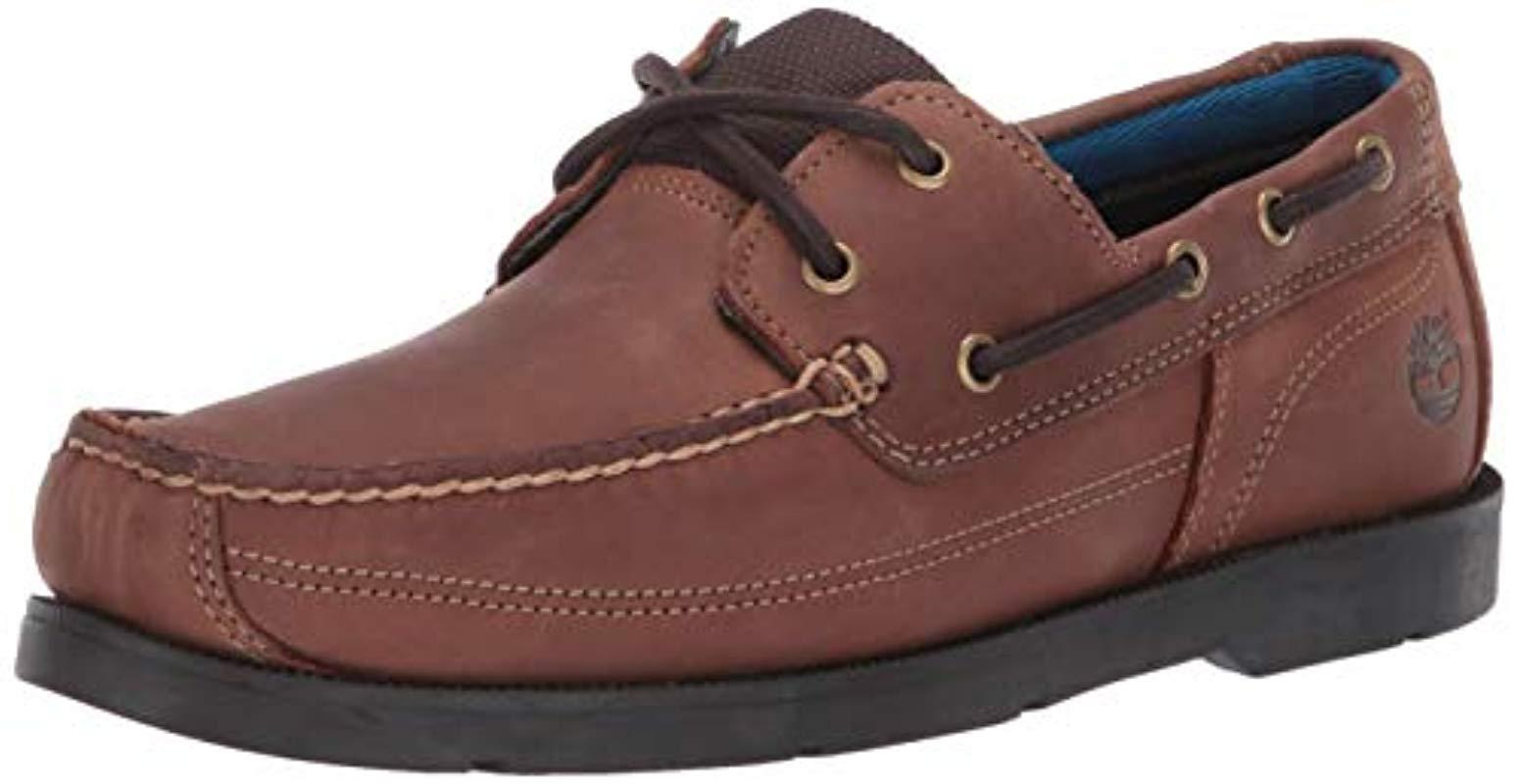 lacing timberland boat shoes