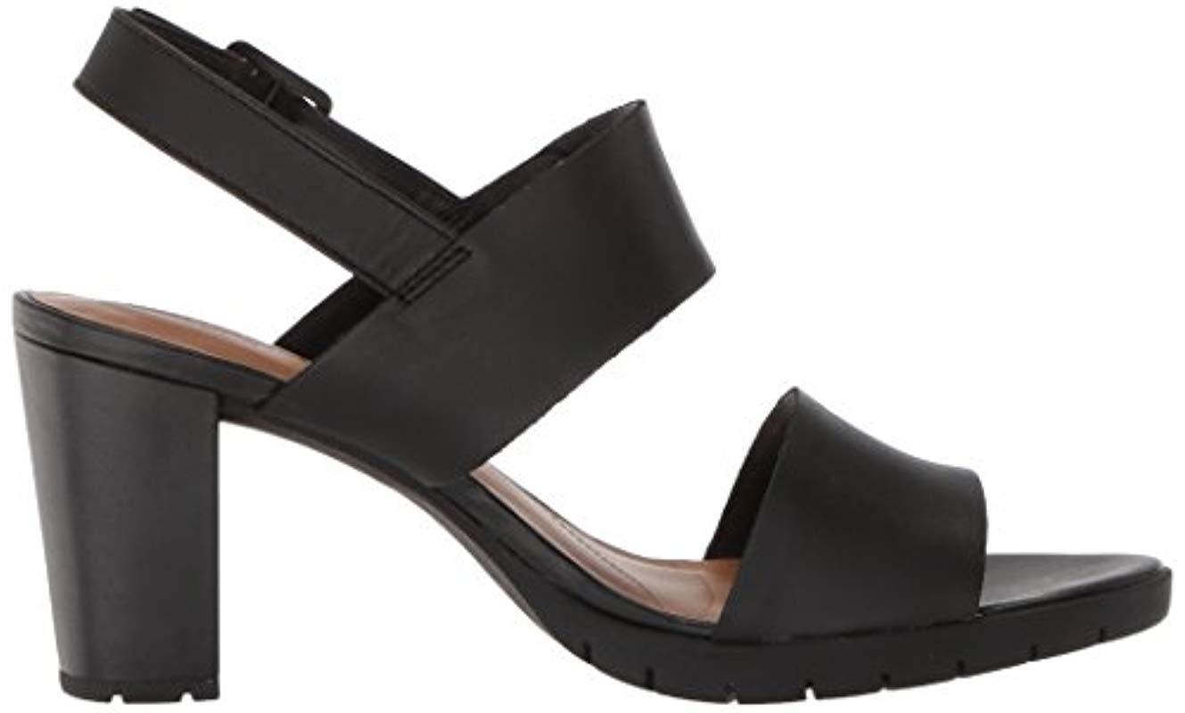 clarks women's kurtley shine platform