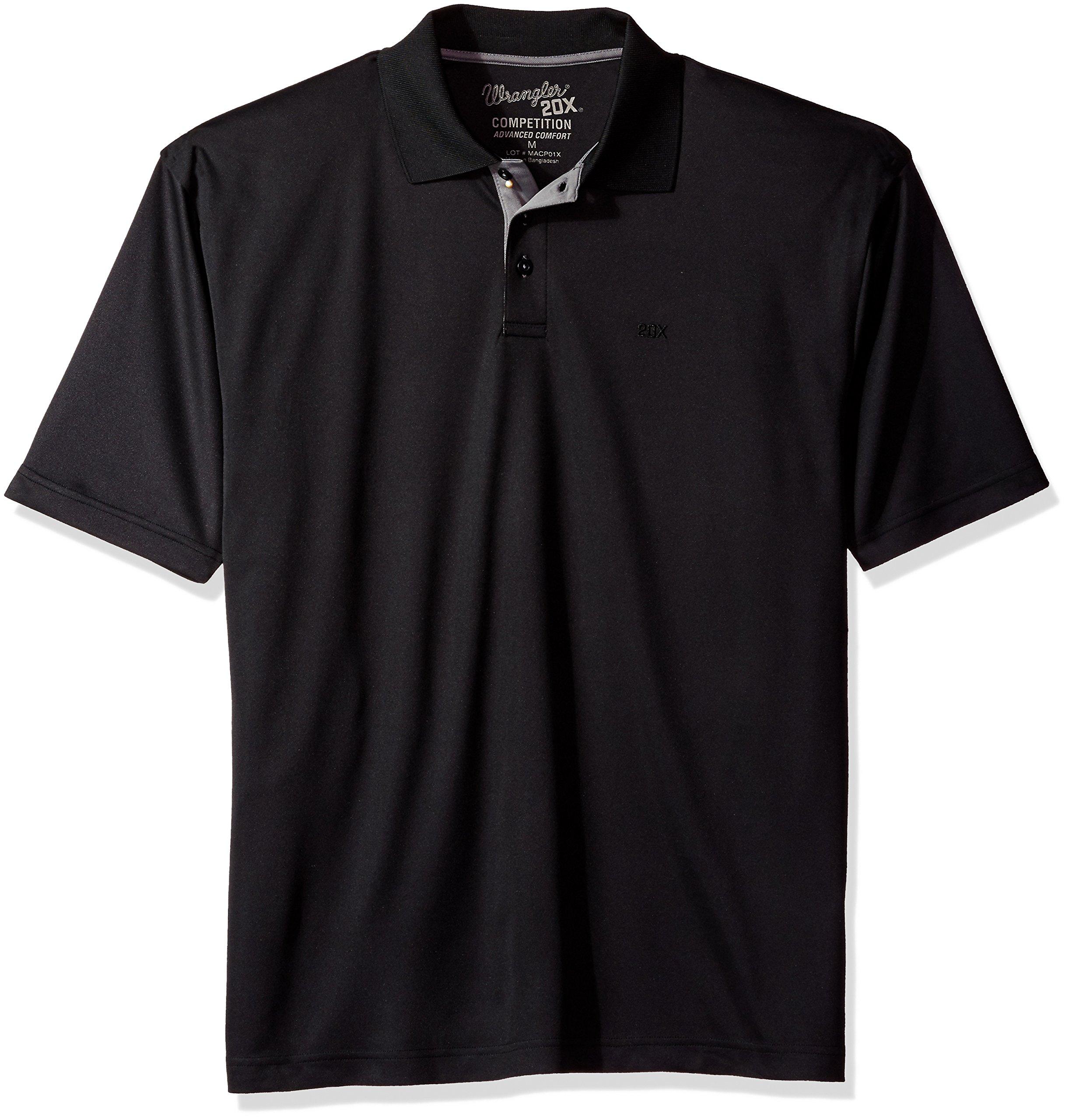 Wrangler 's 20x Advanced Comfort Short Sleeve Performance Polo Shirt in ...