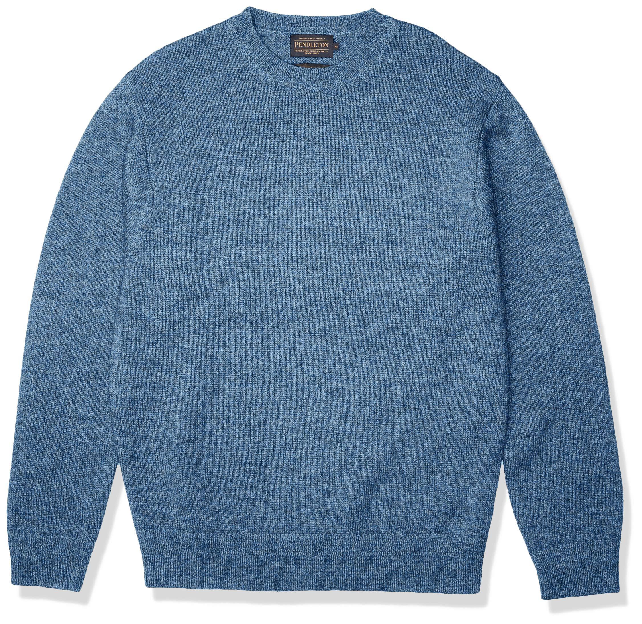 Pendleton Shetland Crew Neck Sweater in Cornflower (Blue) for Men Lyst